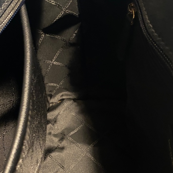 Michael Kors Black Tote with Gold Details - Picture 3 of 10